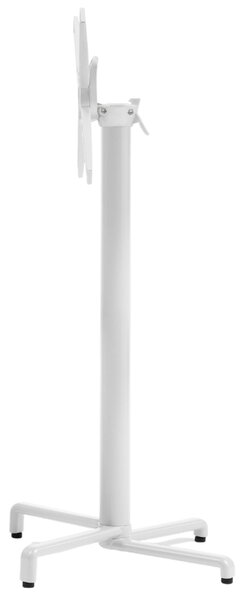 Nardi Bílá hliníková stolová sklápěcí podnož Scudo 107 cm