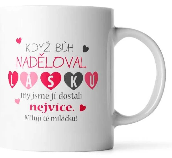 Sablio Hrnek Když Bůh naděloval lásku - 330 ml - standard