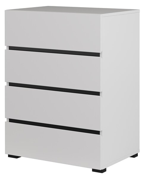 Komoda Crossroad W27 (černá + bílá). Akce -10%