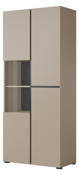 Vitrína Crossroad C12 (congo + černá)