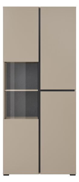 Vitrína Crossroad C12 (congo + černá)