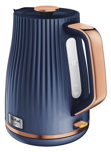 Tmavě modrá rychlovarná konvice 1,7 l Loft KO251430 – Tefal