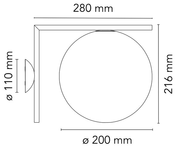 Flos designová nástěnná svítidla IC Lights Wall 1