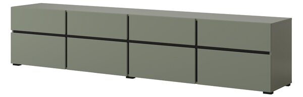 TV stolek/skříňka Crossroad G40 (borovice zelená + černá)