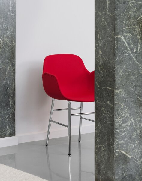 Normann Copenhagen designové židle Form Armchair Steel