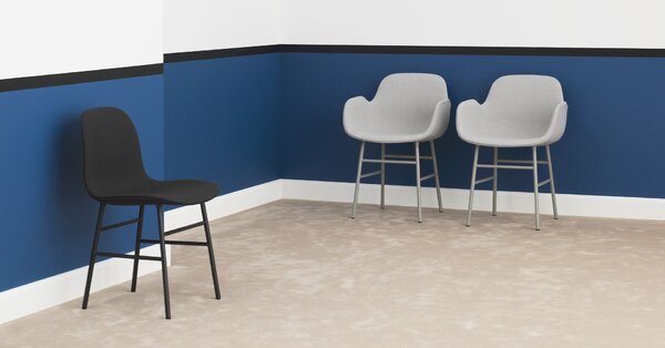 Normann Copenhagen designové židle Form Armchair Steel