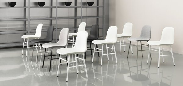 Normann Copenhagen designové židle Form Chair Steel