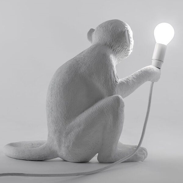 Seletti designové stolní lampy Monkey Sedící
