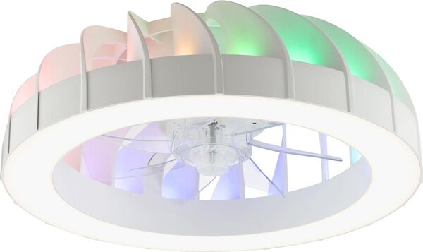 Brilliant - LED RGBW Stropní ventilátor se světlem FANORA LED/30W/230V + DO