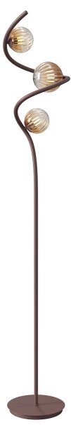 ONLI - Stojací lampa FRIDA 3xG9/10W/230V měděná