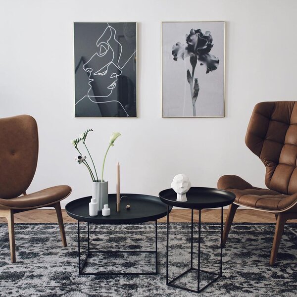 Norr 11 designové odkládací stolky Duke Side Table M