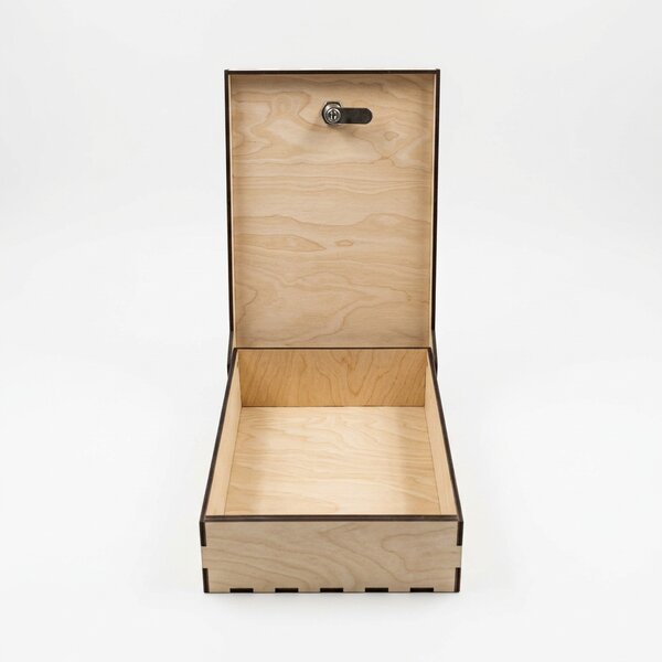 Usporadejto.cz Uzamykatelný box se zámkem na sladkosti a neřesti VASKY, 30 x 20 x 10 cm