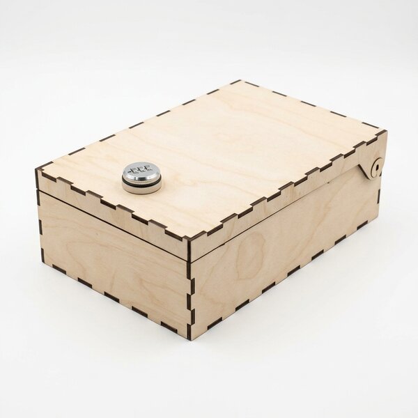 Usporadejto.cz Uzamykatelný box se zámkem na sladkosti a neřesti VASKY, 30 x 20 x 10 cm