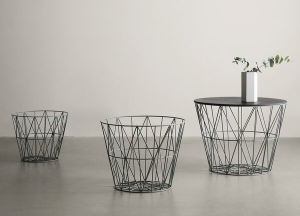 Ferm Living designové úložné koše Wire Basket S
