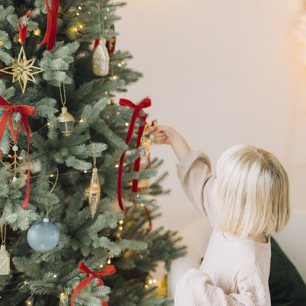 Pozlacená vánoční ozdoba Mistletoe