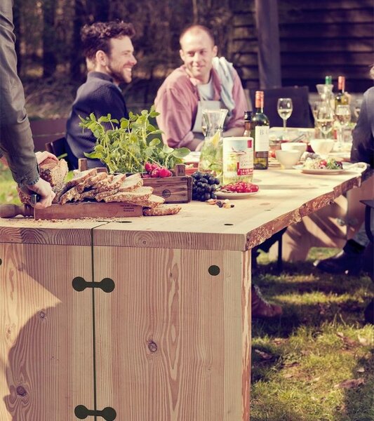 Weltevree designové lavice Forestry - 160cm