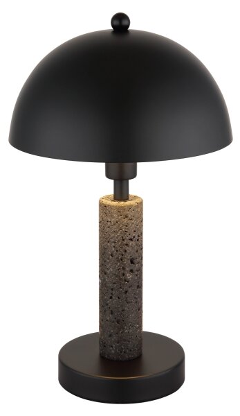 Globo 24868S - Stolní lampa JANIE 1xE14/40W/230V černá