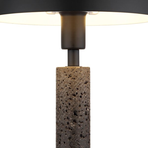 Globo 24868S - Stolní lampa JANIE 1xE14/40W/230V černá