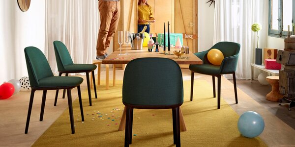 Vitra designové židle Softshell Chair