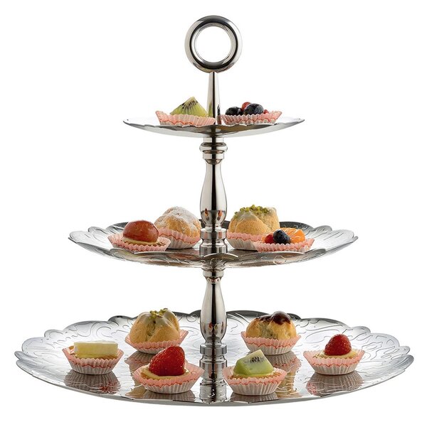 Alessi designové podnosy Dressed Three-dish stand