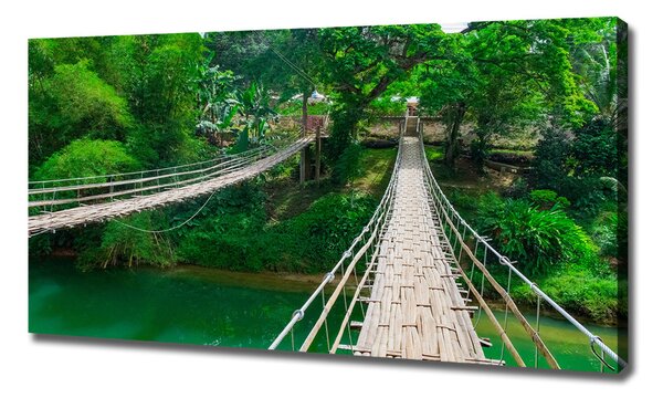 Foto obraz na plátně Most nad řekou oc-112462621