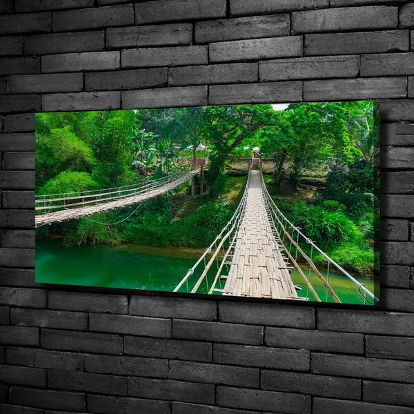 Foto obraz na plátně Most nad řekou oc-112462621