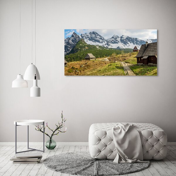 Foto obraz sklo tvrzené Západní Tatry osh-112559198