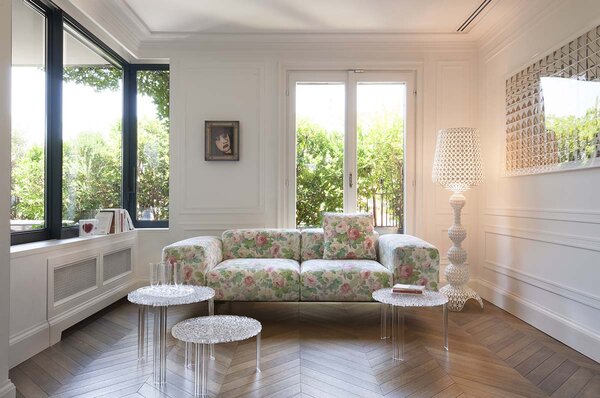 Kartell designové konferenční stoly T-Table (výška 36 cm)