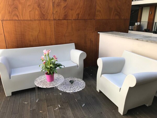 Kartell designové konferenční stoly T-Table (výška 36 cm)