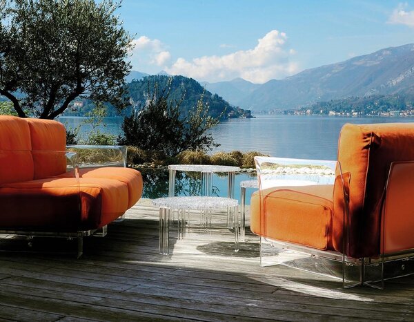 Kartell designové konferenční stoly T-Table (výška 36 cm)