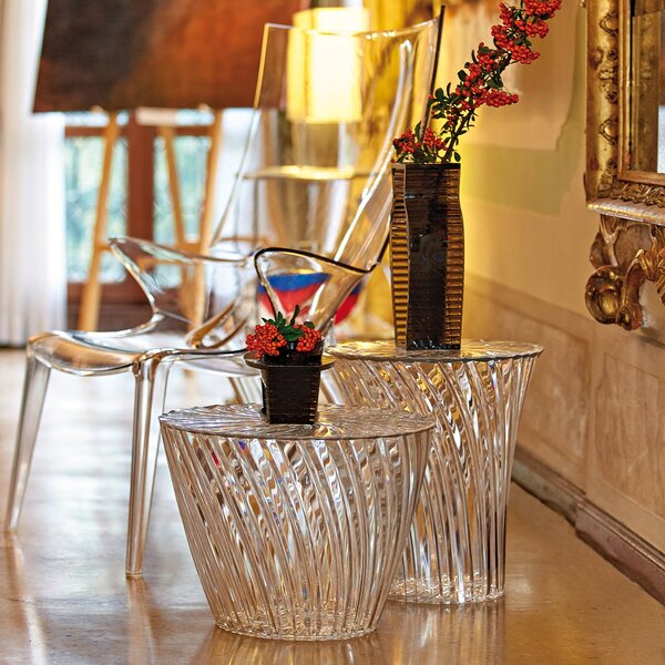Kartell designové odkládací stolky Sparkle Table
