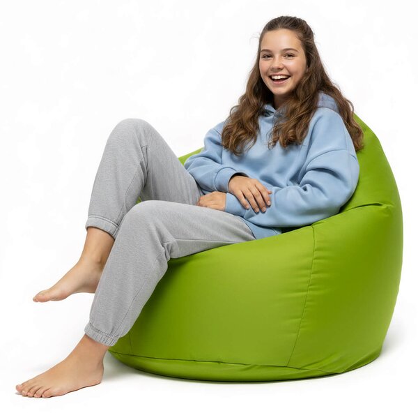 Sedací pytel Primabag Mega Sako polyester limetka