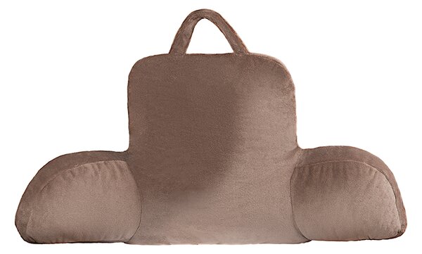 BELLATEX Polštář - opěrka na čtení Kávová 50x100 cm