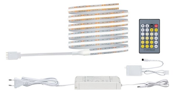 P 71110 MaxLED 500 LED Strip Full-Line COB základní sada 1,5m 10W 600lm/m 640LEDs/m měnitelná bílá 25VA - PAULMANN