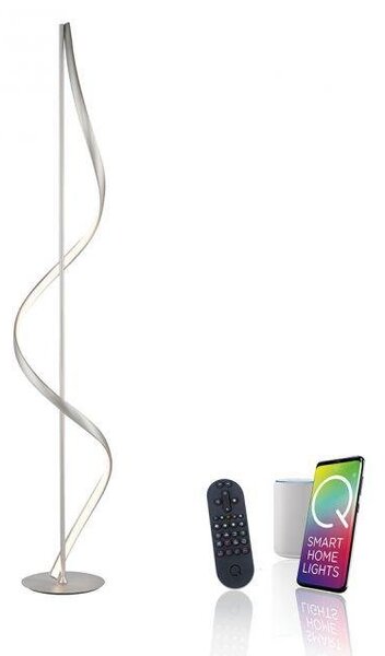 Paul Neuhaus Stojací LED lampa Q-SWING 27,5W, v. 141 cm, ZigBee 2700-5000K Barva: Antracit