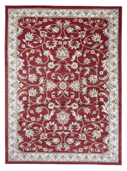 Makro Abra Kusový koberec klasický DUBAI T605A červený Rozměr: 80x150 cm