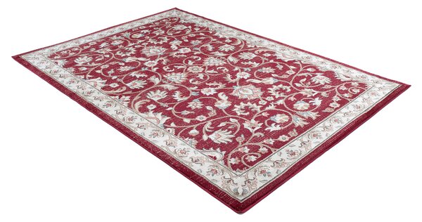 Makro Abra Kusový koberec klasický DUBAI T605A červený Rozměr: 80x150 cm