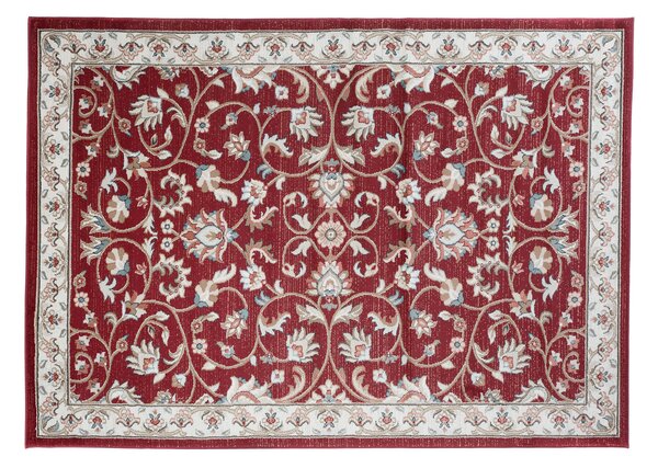 Makro Abra Kusový koberec klasický DUBAI T605A červený Rozměr: 80x150 cm
