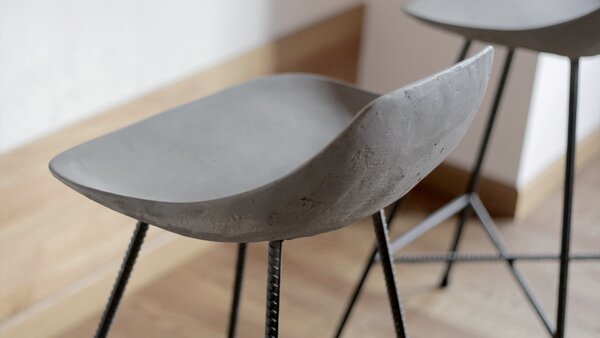 Lyon Beton barové židle Hauteville Counter Chair