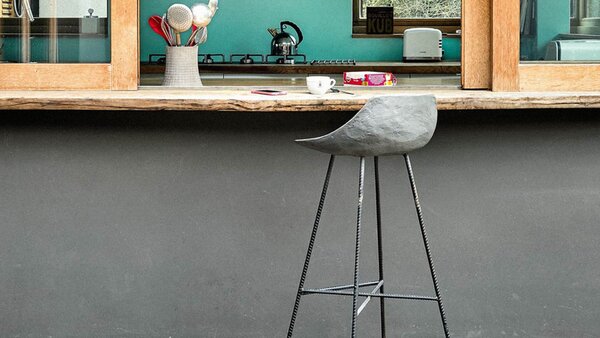 Lyon Beton barové židle Hauteville Counter Chair