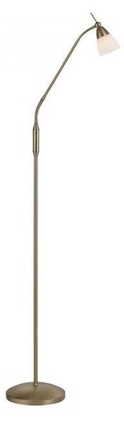 Paul Neuhaus Stojací LED lampa PINO, 3W, v. 163 cm, 3000K stmívatelná, dotykový stmívač Barva: Retro mosaz