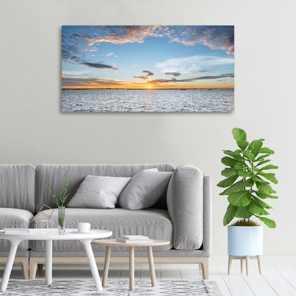 Foto obraz canvas Soumrak nad mořem oc-114443806