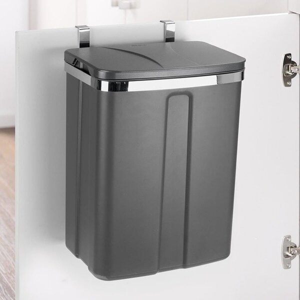 Wenko odpadkový koš 12 l šedá 54903100