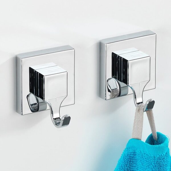 Wenko VL Quadro sada věšáků stříbrná 22688100