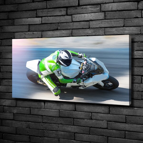 Moderní fotoobraz canvas na rámu Motorkářský závod oc-114562284