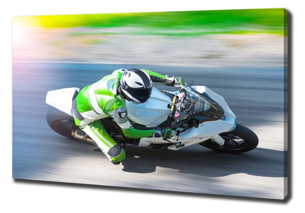 Moderní fotoobraz canvas na rámu Motorkářský závod oc-114562284