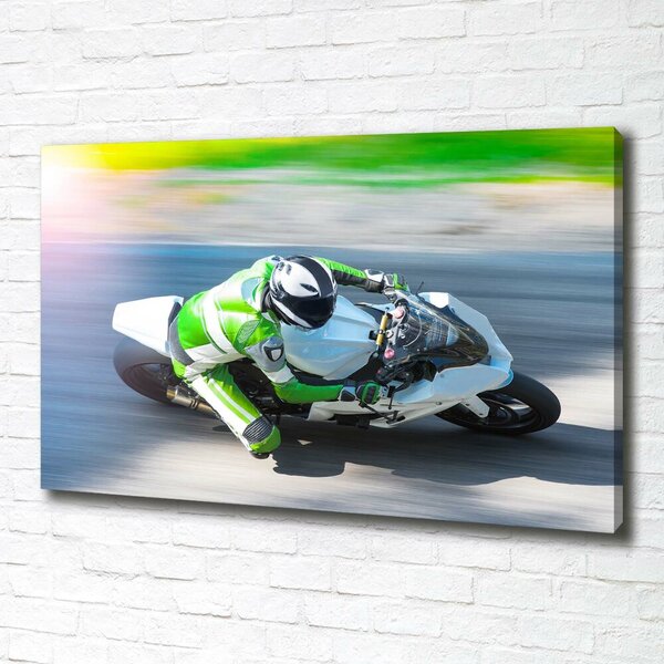 Moderní fotoobraz canvas na rámu Motorkářský závod oc-114562284