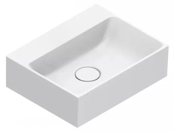 Catalano Verso umyvadlo 40x32 cm obdélníkový klasický bílá lesk 0220420001