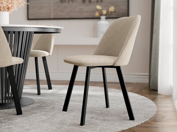 Čalouněná jídelní židle JK109, Potah: Uttario Velvet 2973, Barva: kašmír 5903211544385