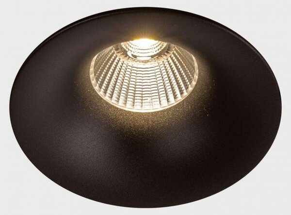 KHL K50150.02.RF.BK-BK.38.ST.8.27 LUXO zapuštěné svítidlo s rámečkem černá 12W 2700K nestmívatelné - KOHL-Lighting